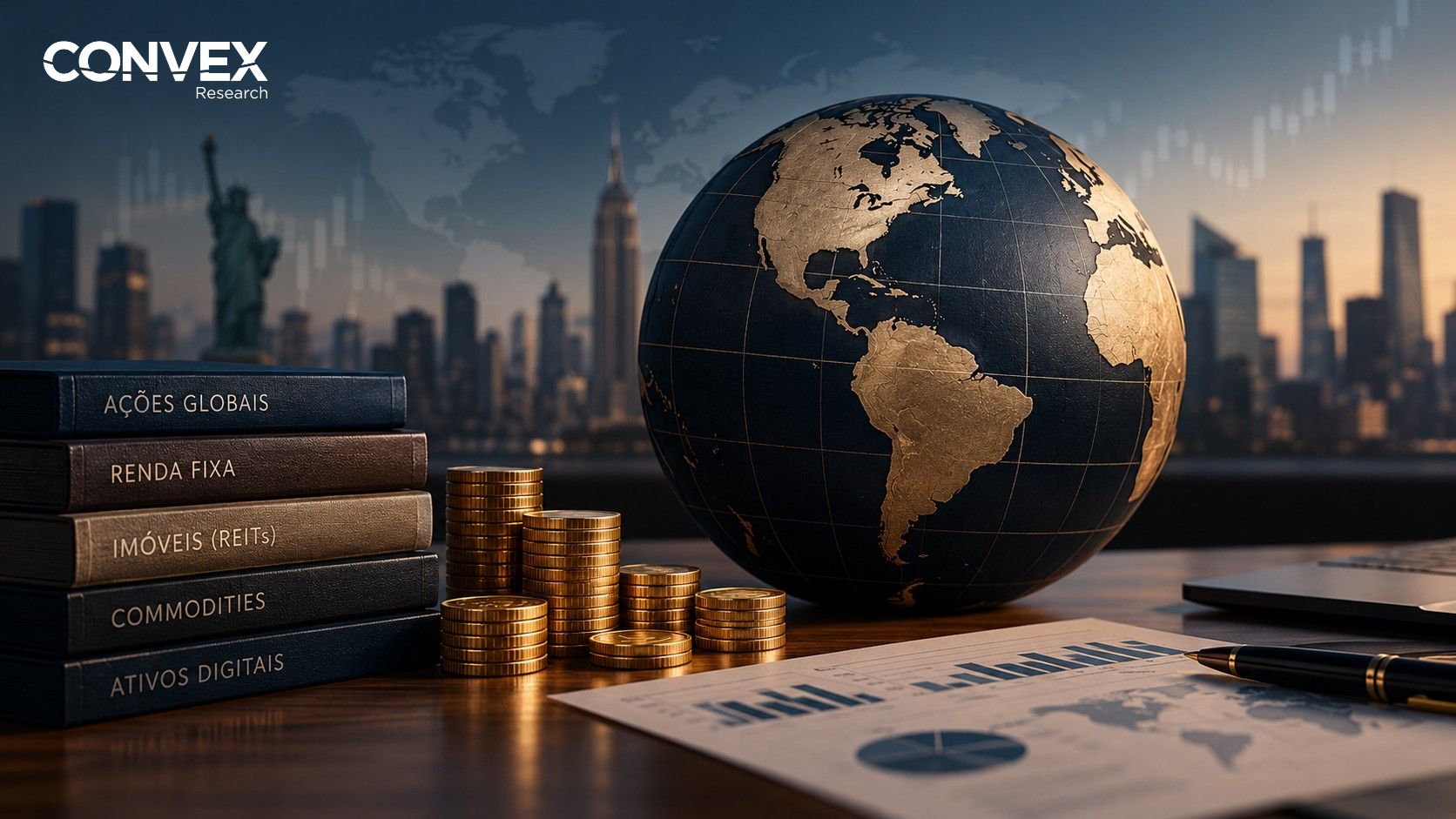 Carteira Global do Zero: como montar sua primeira carteira de investimentos internacional